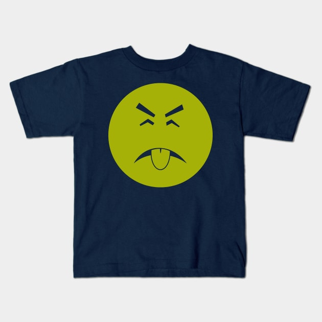 Mr. Yuck Kids T-Shirt by Pixhunter